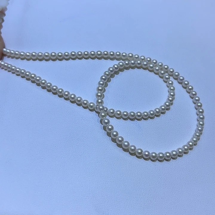 淡水珍珠颈饰银S925镶嵌