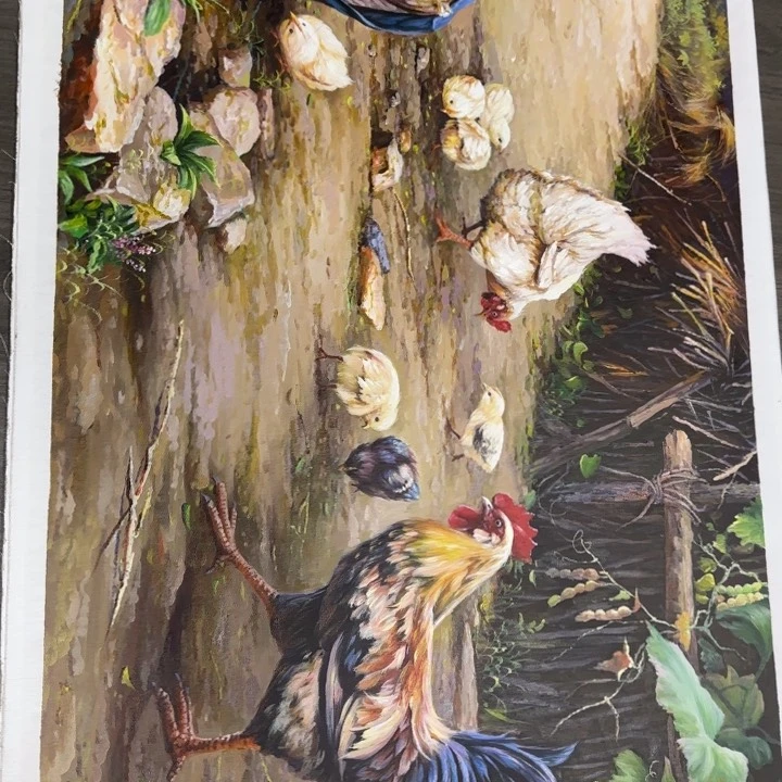 油画花花和你一起玩的