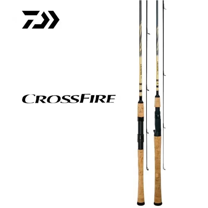 DAIWA/达亿瓦穿越火线CROSSFIRE入门级路亚竿中调直枪柄马口翘嘴