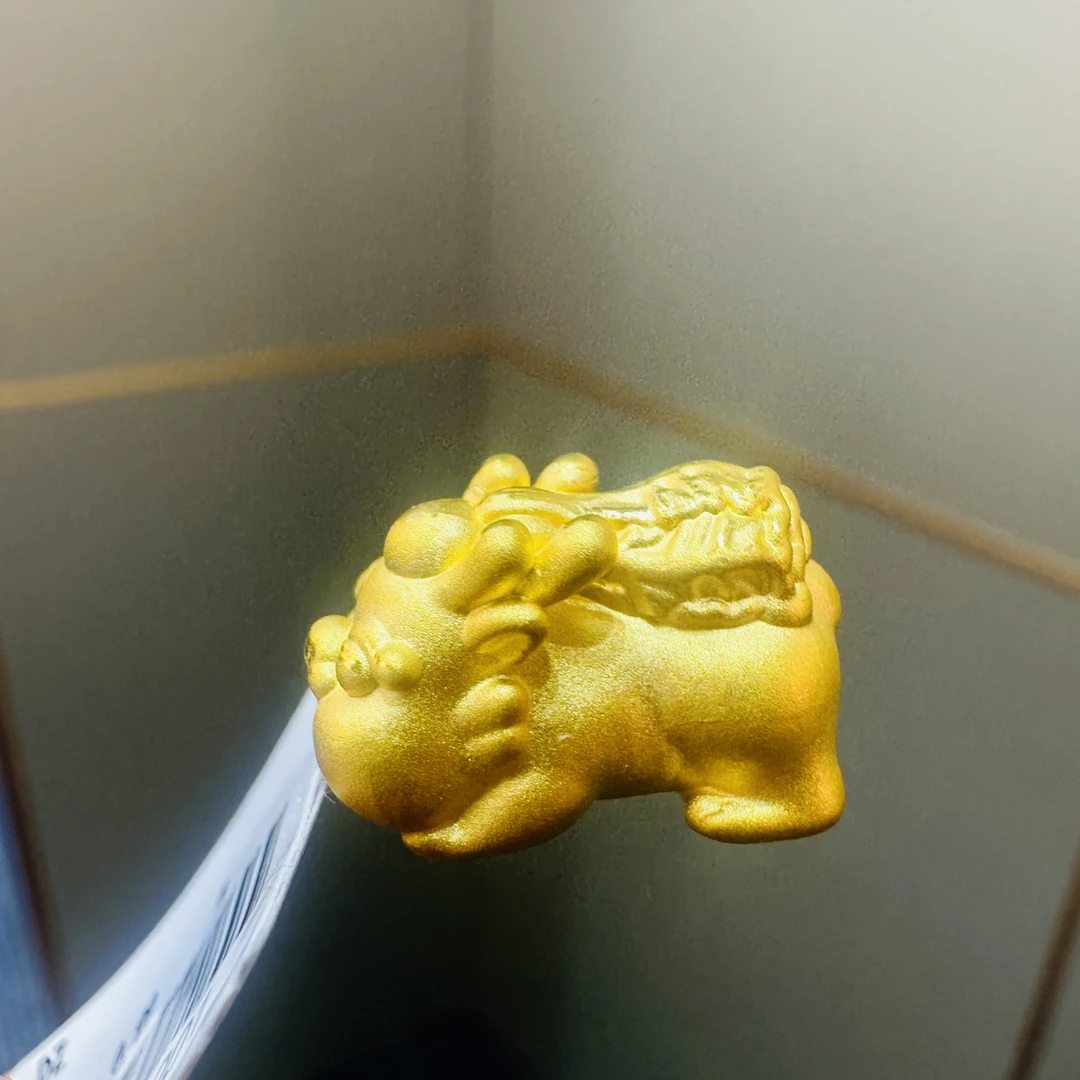 【莹莹专享】足金999 貔貅bbZP   0.99纳金添喜
