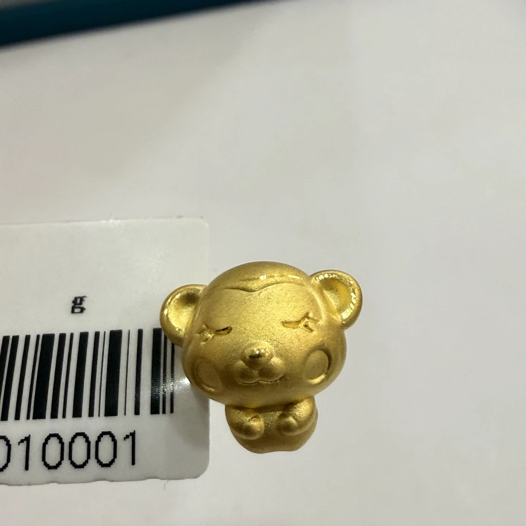 【莹莹专享】足金999 猴子ZP   0.8纳金添福