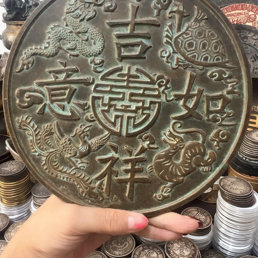 金属复古风格摆件