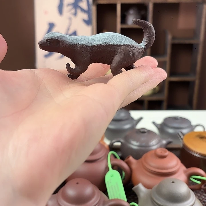 ****^紫砂茶壶宜兴紫砂平头哥茶宠