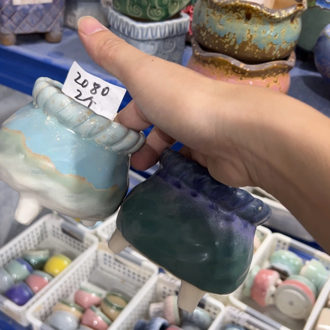 陶瓷多肉小花盆@@2080