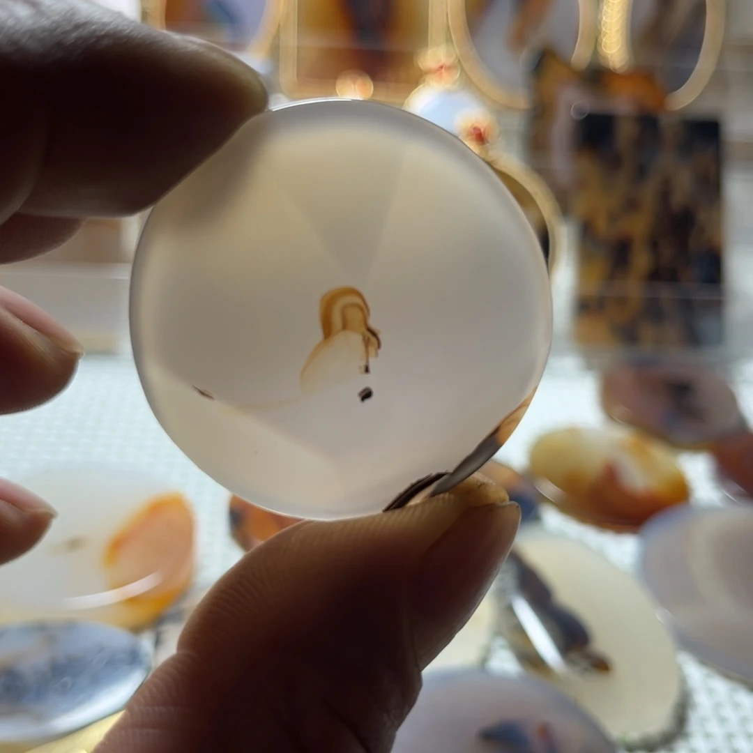 玛瑙/玉髓未镶嵌吊坠(不含链)