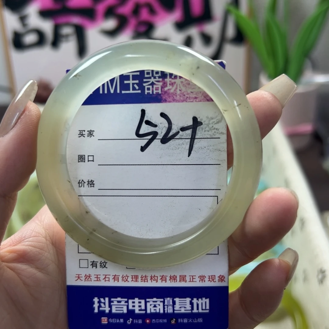 蛇纹石玉手镯未镶嵌369