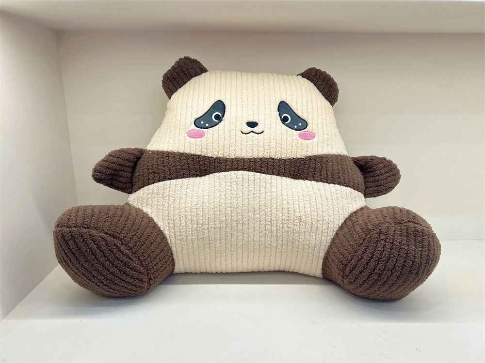 XXXK 0176 熊猫靠垫 熊猫-咖
