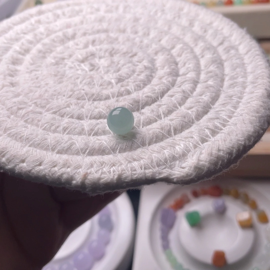 未镶嵌手链翡翠卡8蓝珠