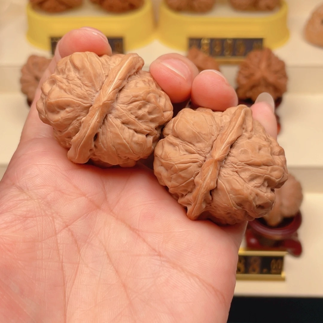 8***8文玩核桃把件大肚金蟾40
