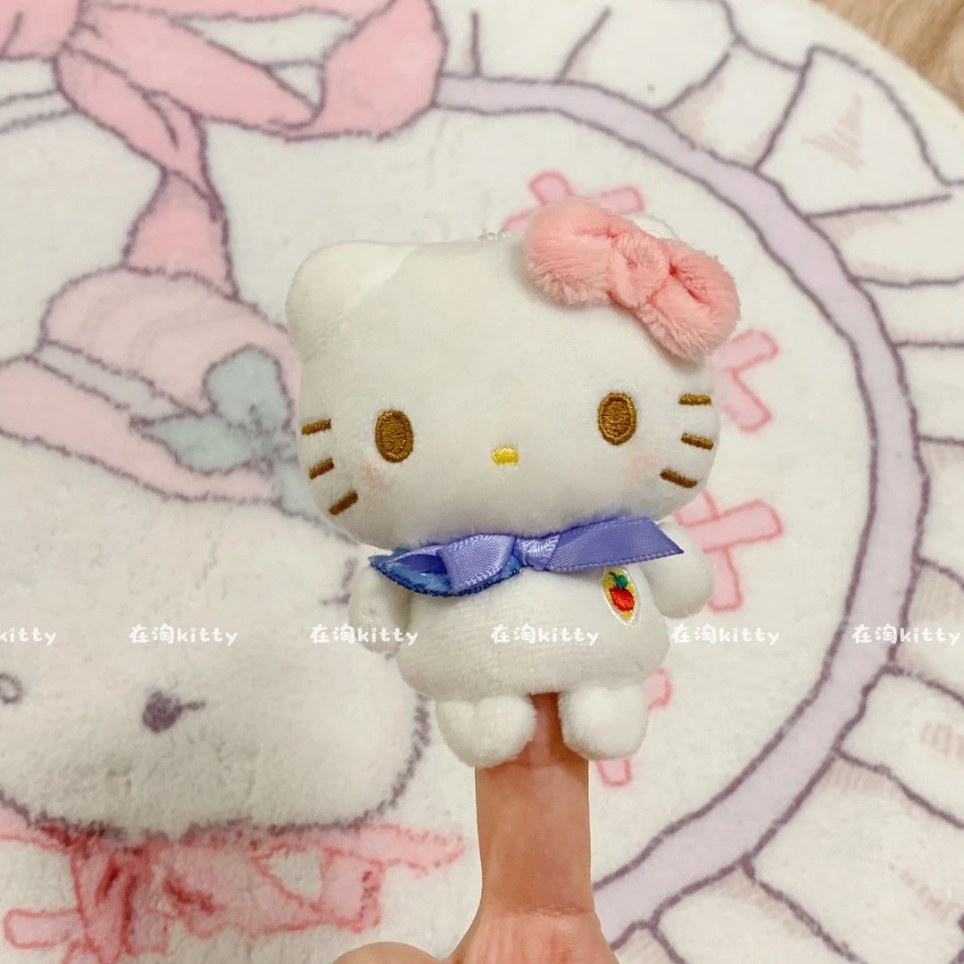 香港限定hellokitty毛绒包包挂件挂饰手指玩偶挂件
