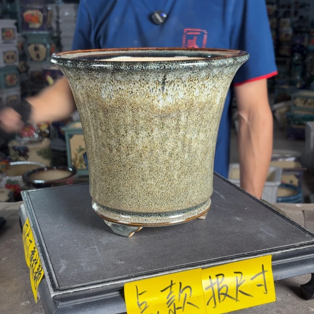 一风堂石湾花盆 内19*18