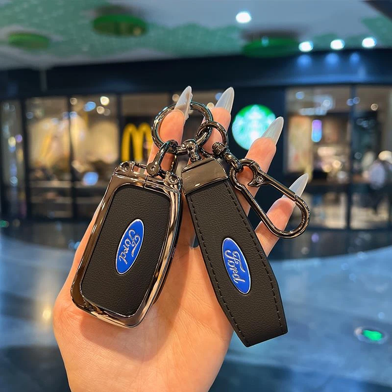 福特09/11/12/13款经典福克斯嘉年华钥匙包16/18老款翼博车外套扣