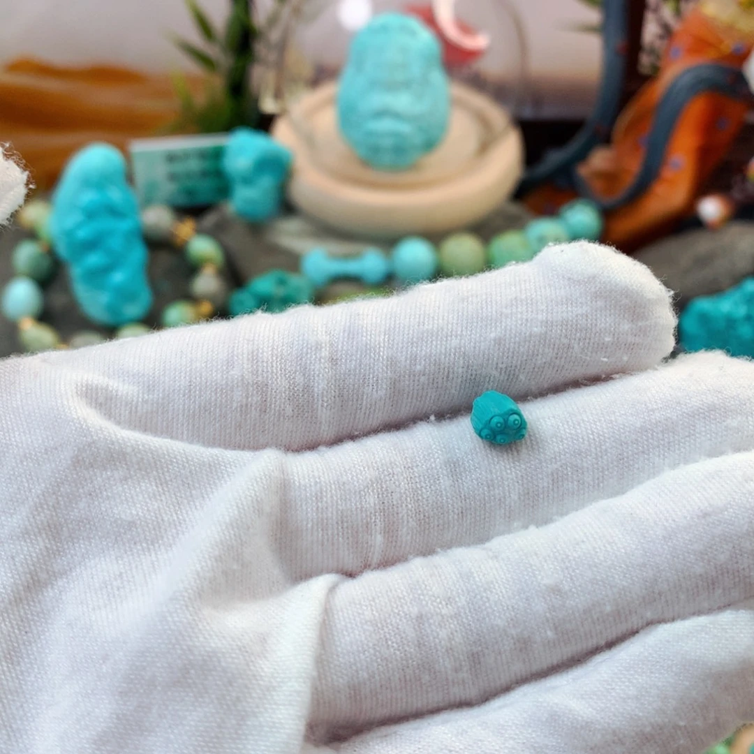 绿松石未镶嵌珠宝半成品