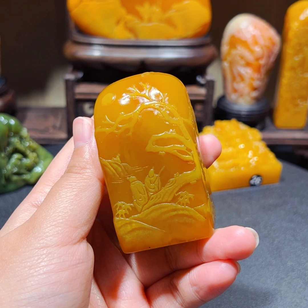 田黄石西****隋石雕石雕石雕