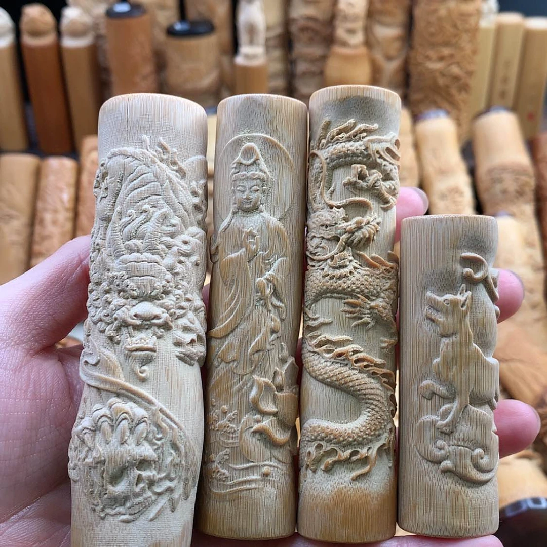 【闪购商品】竹开裂实心竹哈哈哈哈哈哈