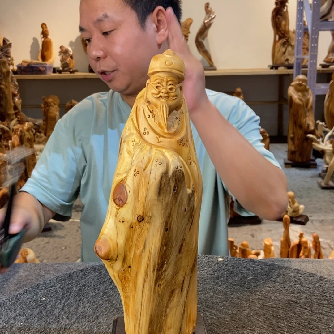 柏木（崖柏）太行崖柏根雕摆件