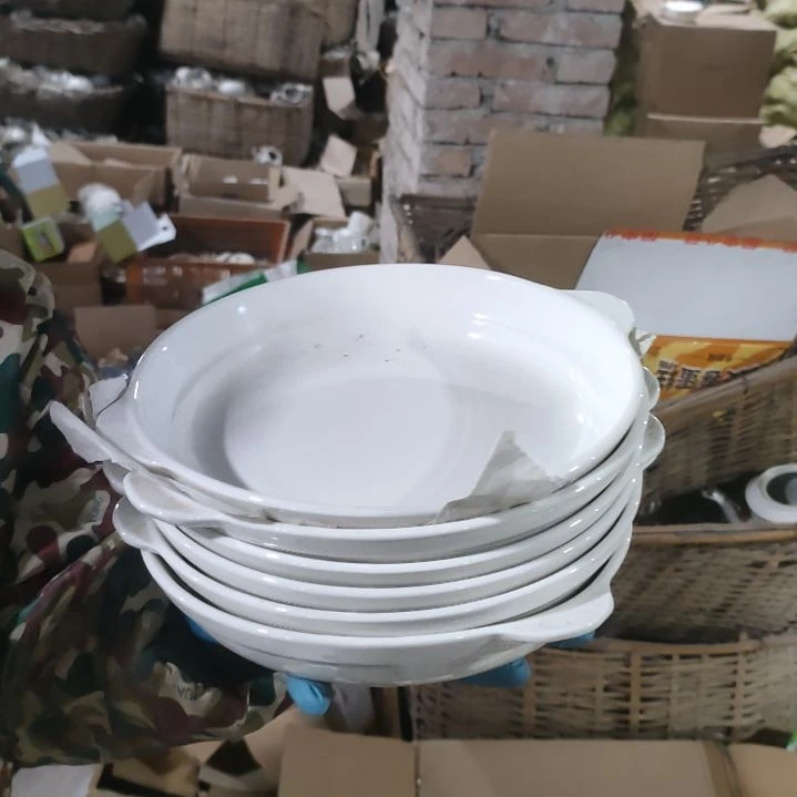 摆件陶瓷盘子碗啥都有小号6个