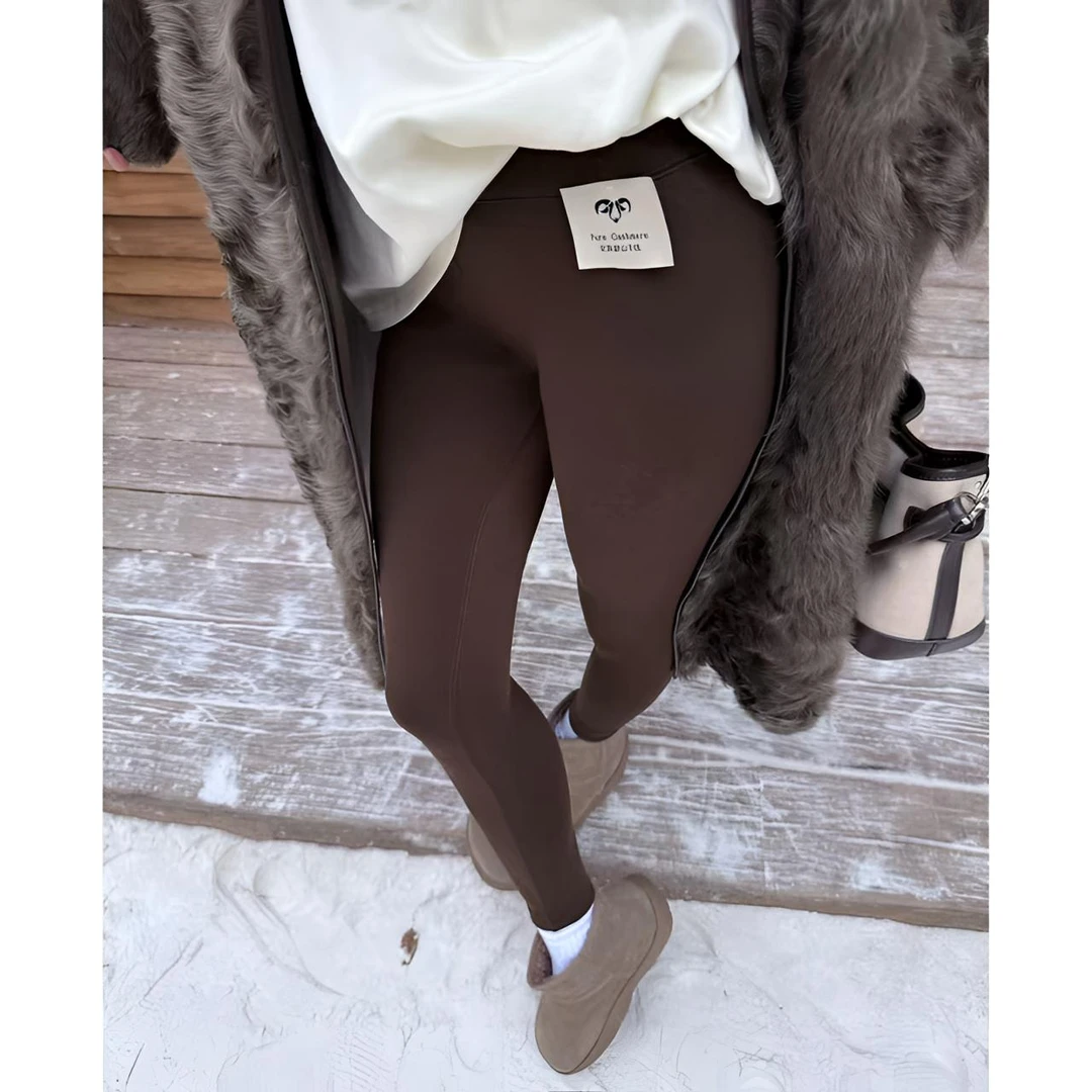 PGNY「​软绵暖宝」不理理冬季新款小众女装洋气时尚百搭80支羊绒裤