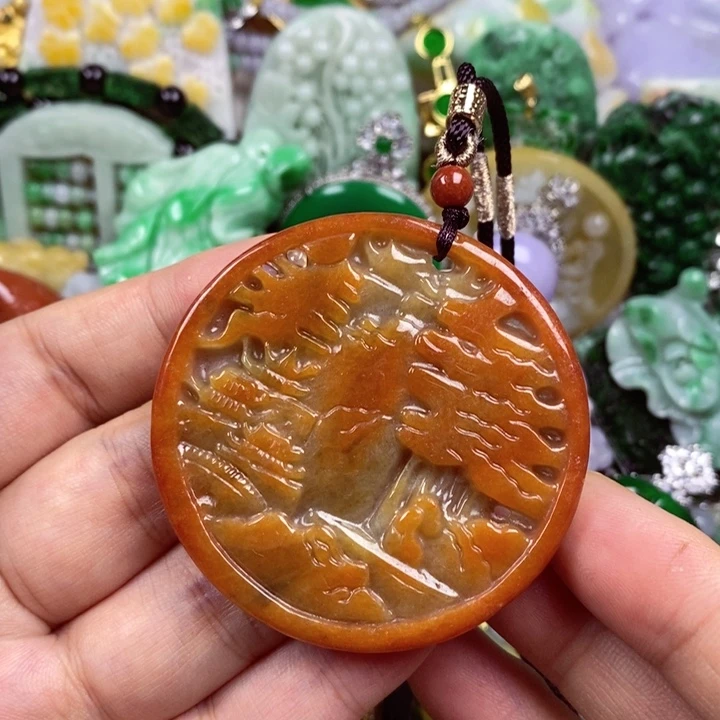吊坠(赠链)未镶嵌翡翠