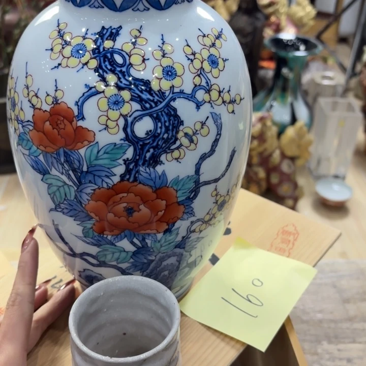 陶瓷古美术置物摆件