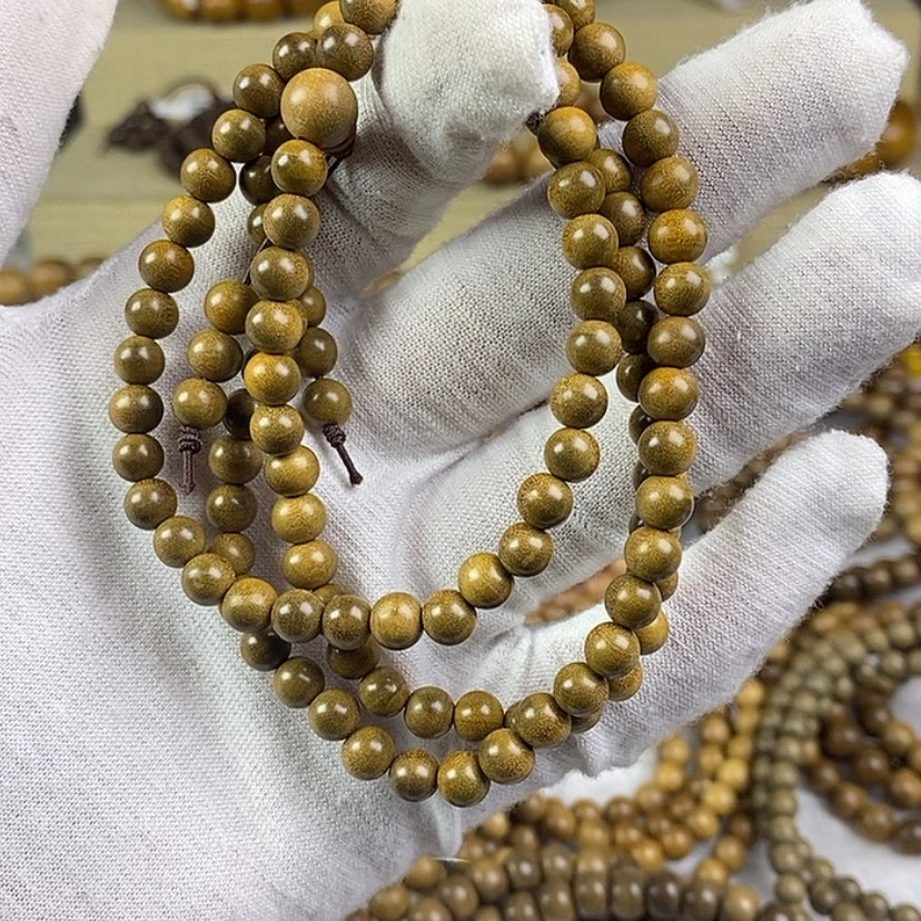 【闪购商品】檀香木手串/手链印度老山檀香0.6微瑕