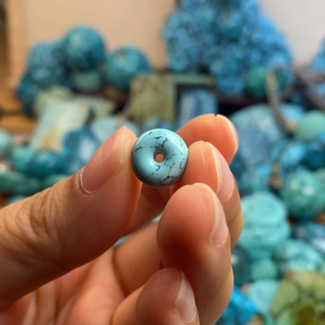 【闪购商品】绿松石未镶嵌珠宝半成品