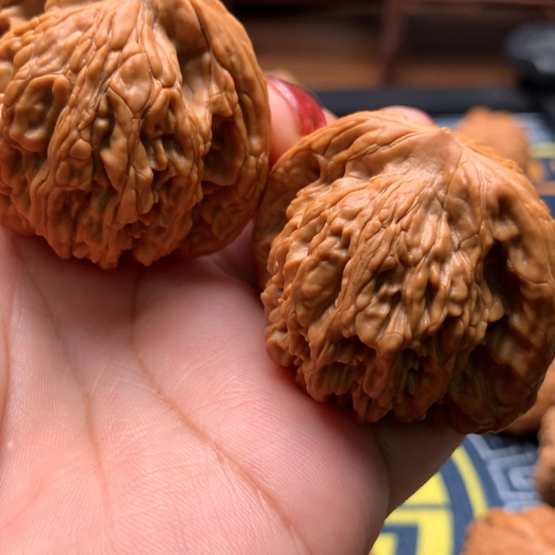 【闪购商品】文玩核桃吊坠天***禄虎狮子45