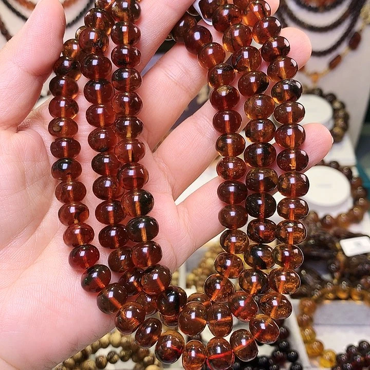 未镶嵌琥珀裸石血珀10+