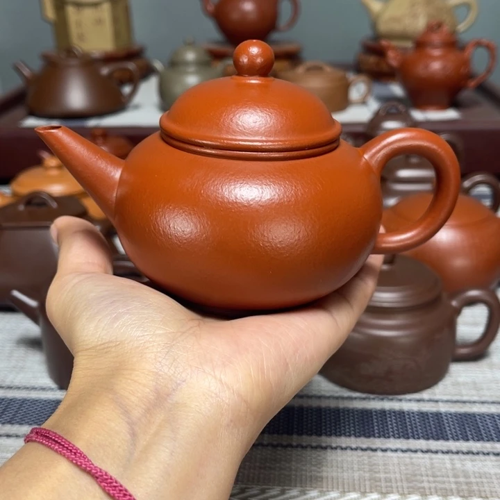 紫砂茶壶全手工水平220cc