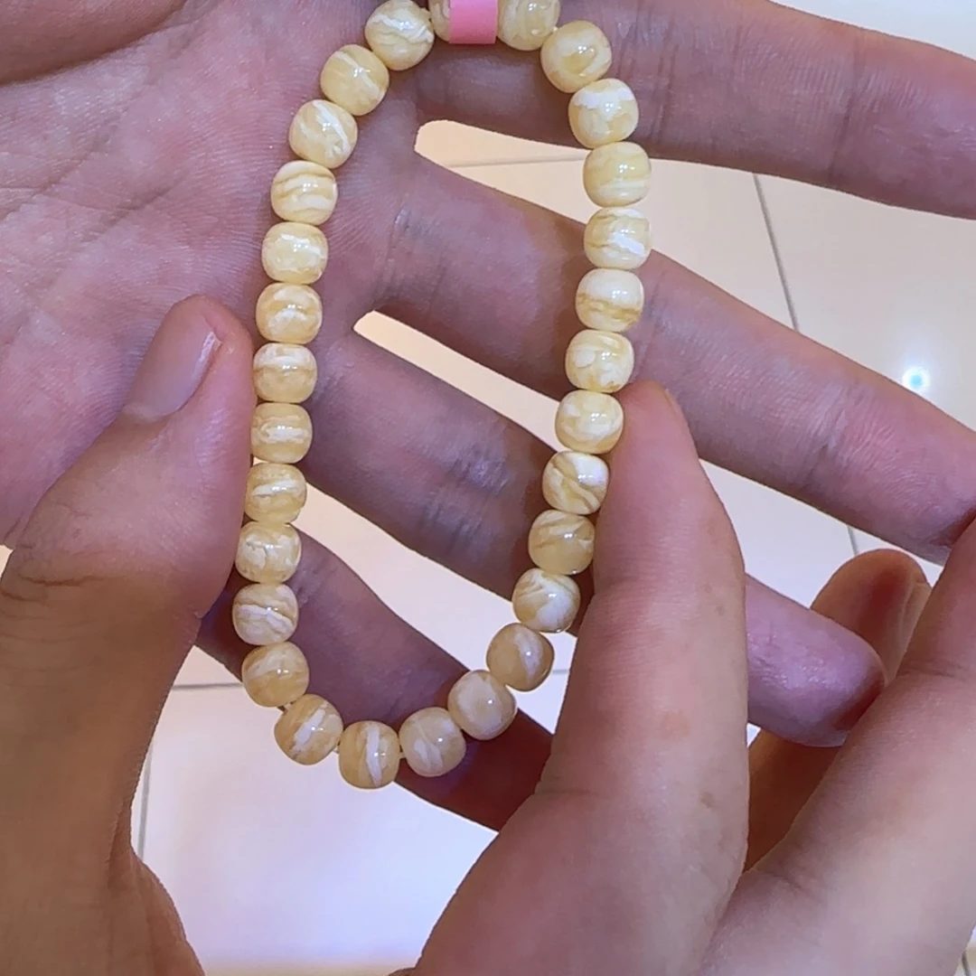 未镶嵌琥珀手链蜜蜡