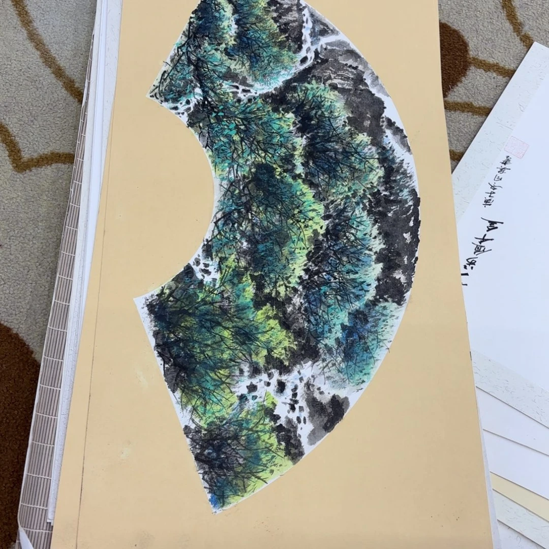 国画33-66卡纸作品艺