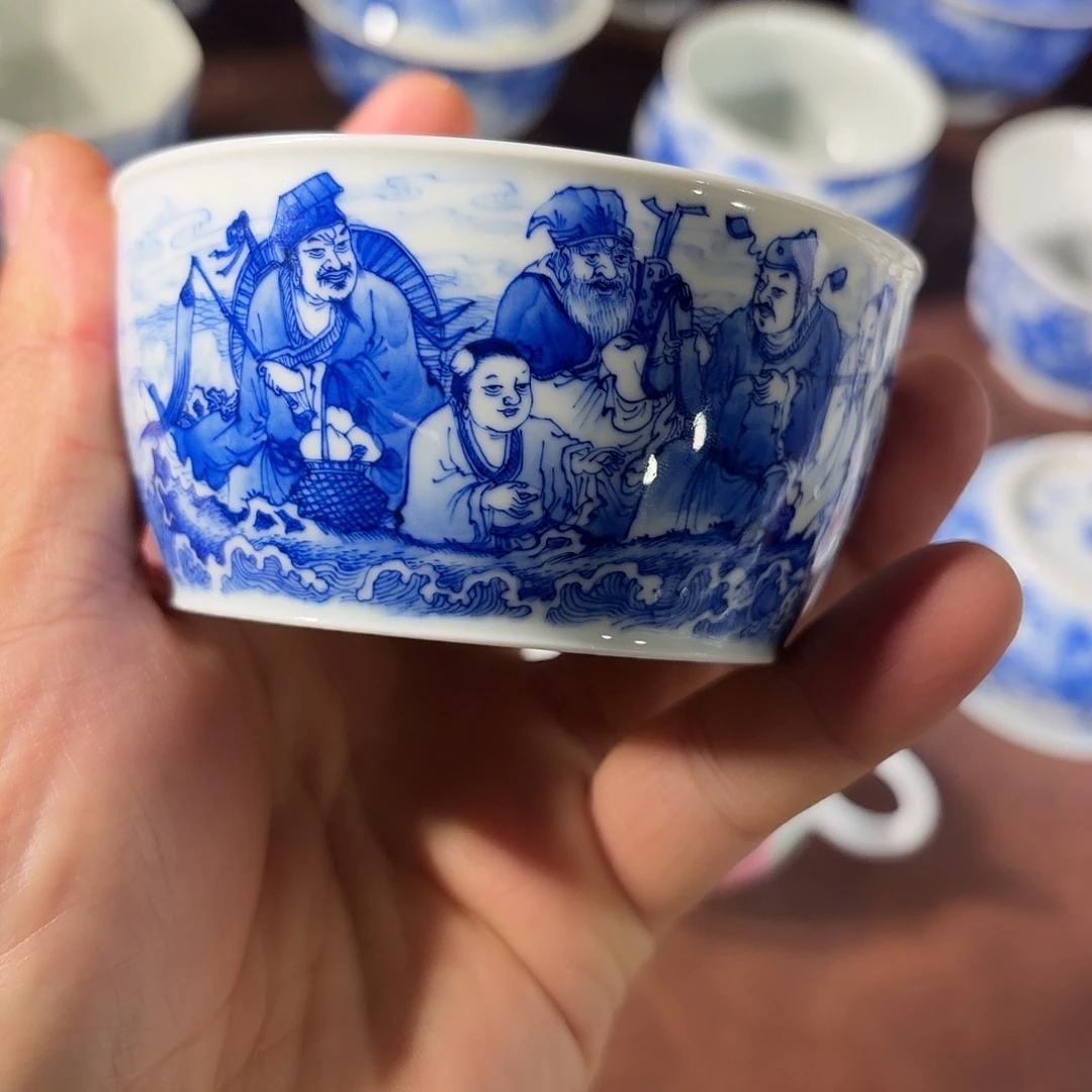 杯子陶手工手绘的陶瓷杯