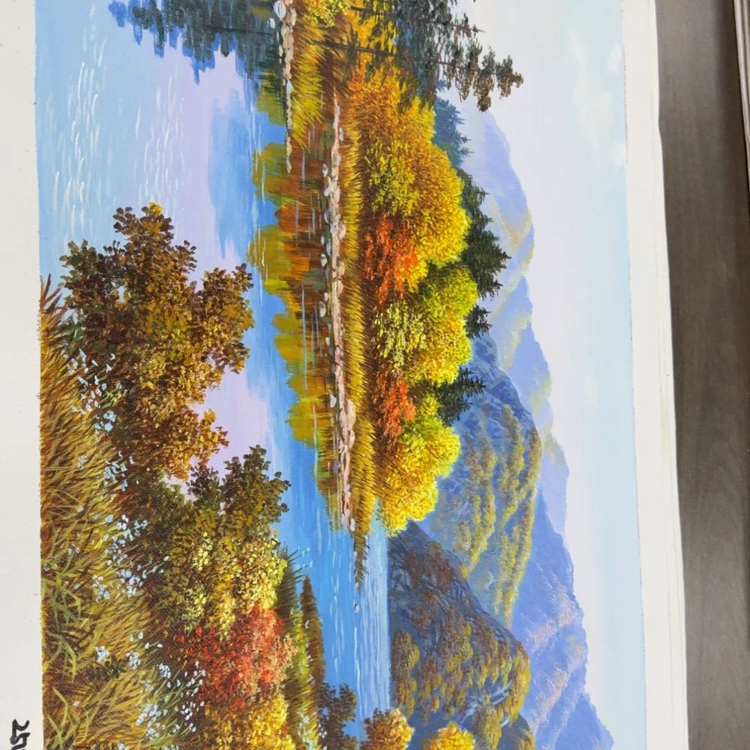 油画你在哪呢你现在干
