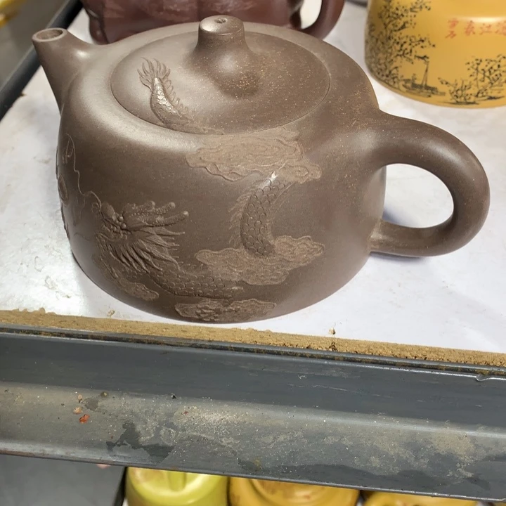 紫砂茶壶原矿手工193