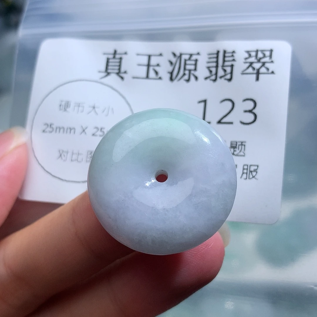 翡翠未镶嵌颈饰123
