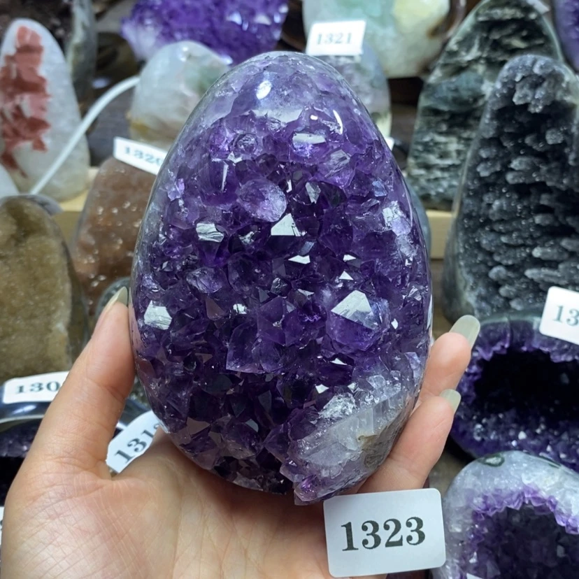 【闪购商品】未镶嵌大型摆件（非配饰）紫晶