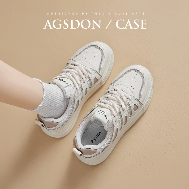 W143041超火小白鞋女厚底休闲运动板鞋