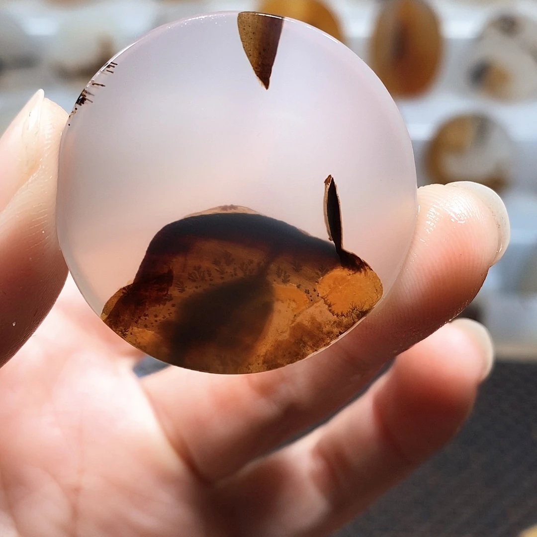 玛瑙/玉髓未镶嵌吊坠(不含链)