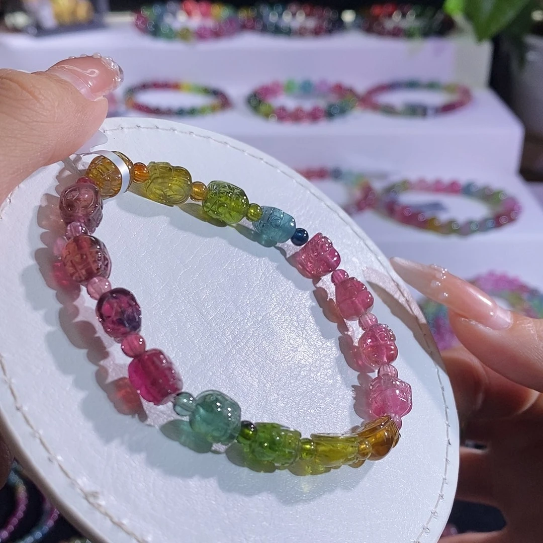 未镶嵌手链碧玺貔貅