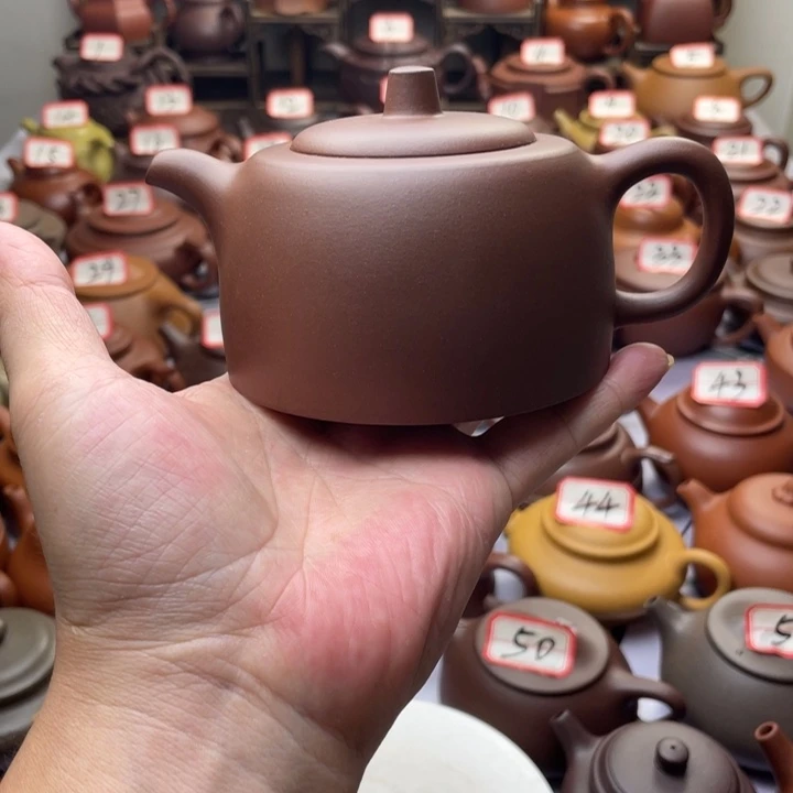 茶壶紫砂宜兴紫砂半手工