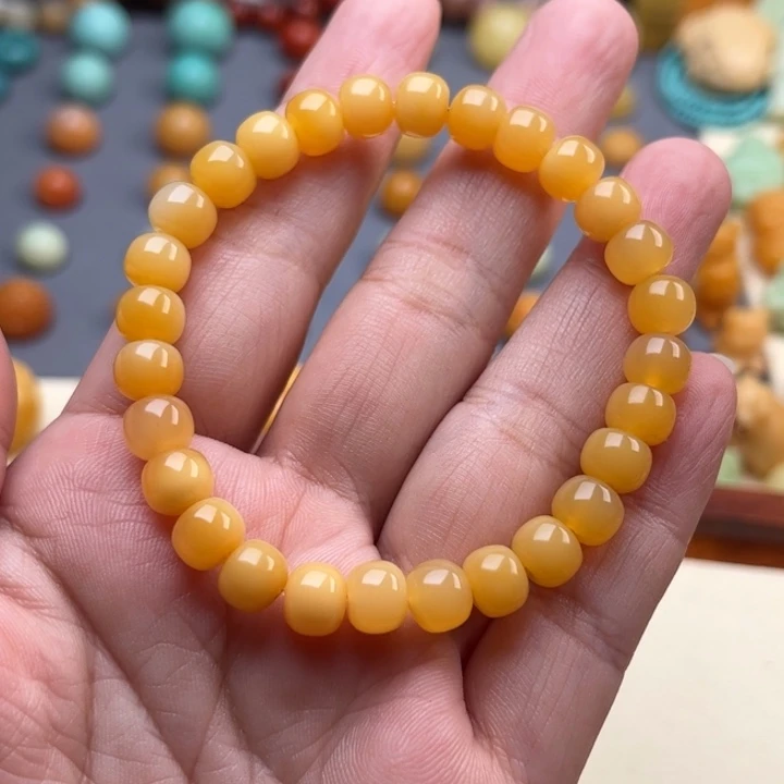 未镶嵌石英质玉（缅黄）珠宝半成品