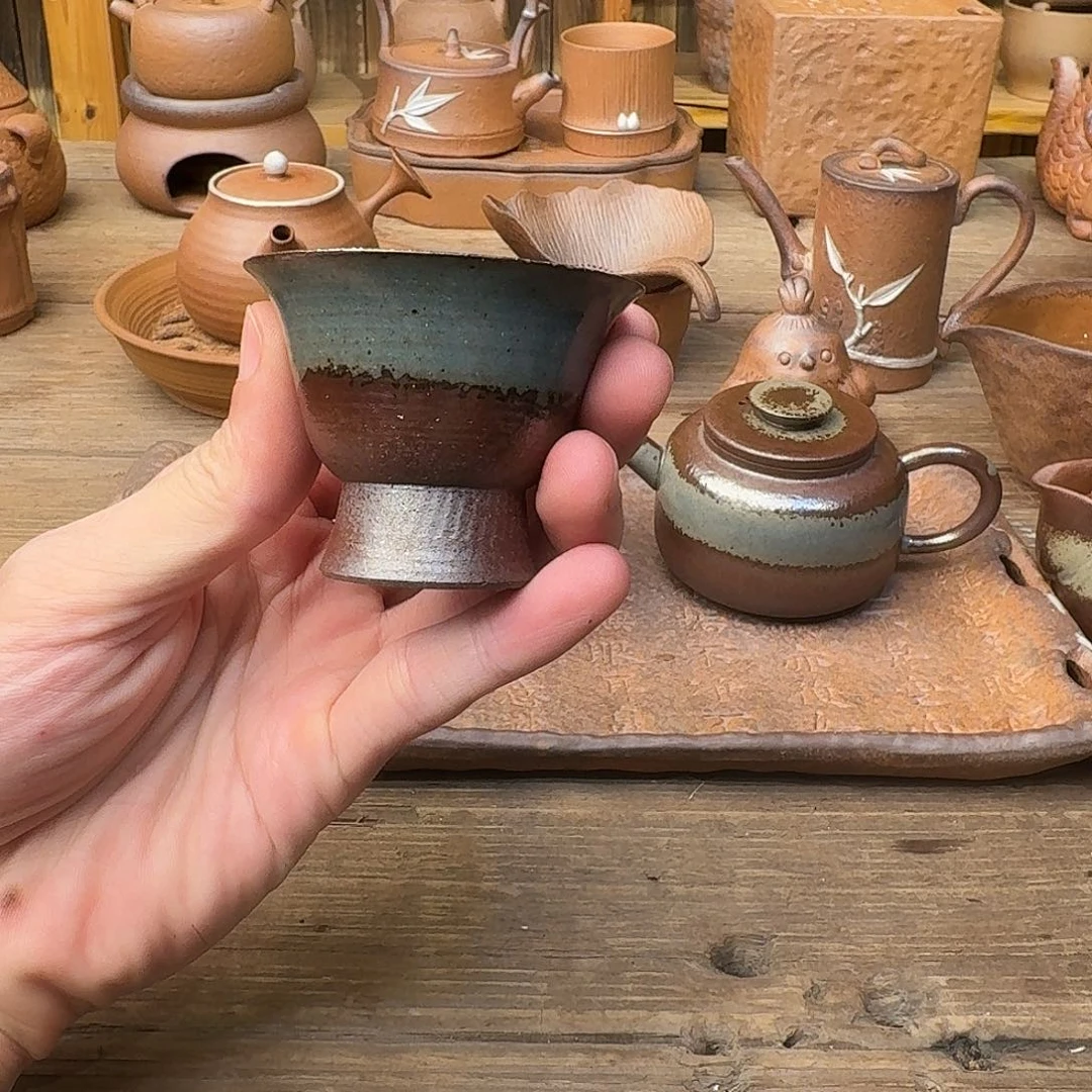 原矿老岩泥茶器系列