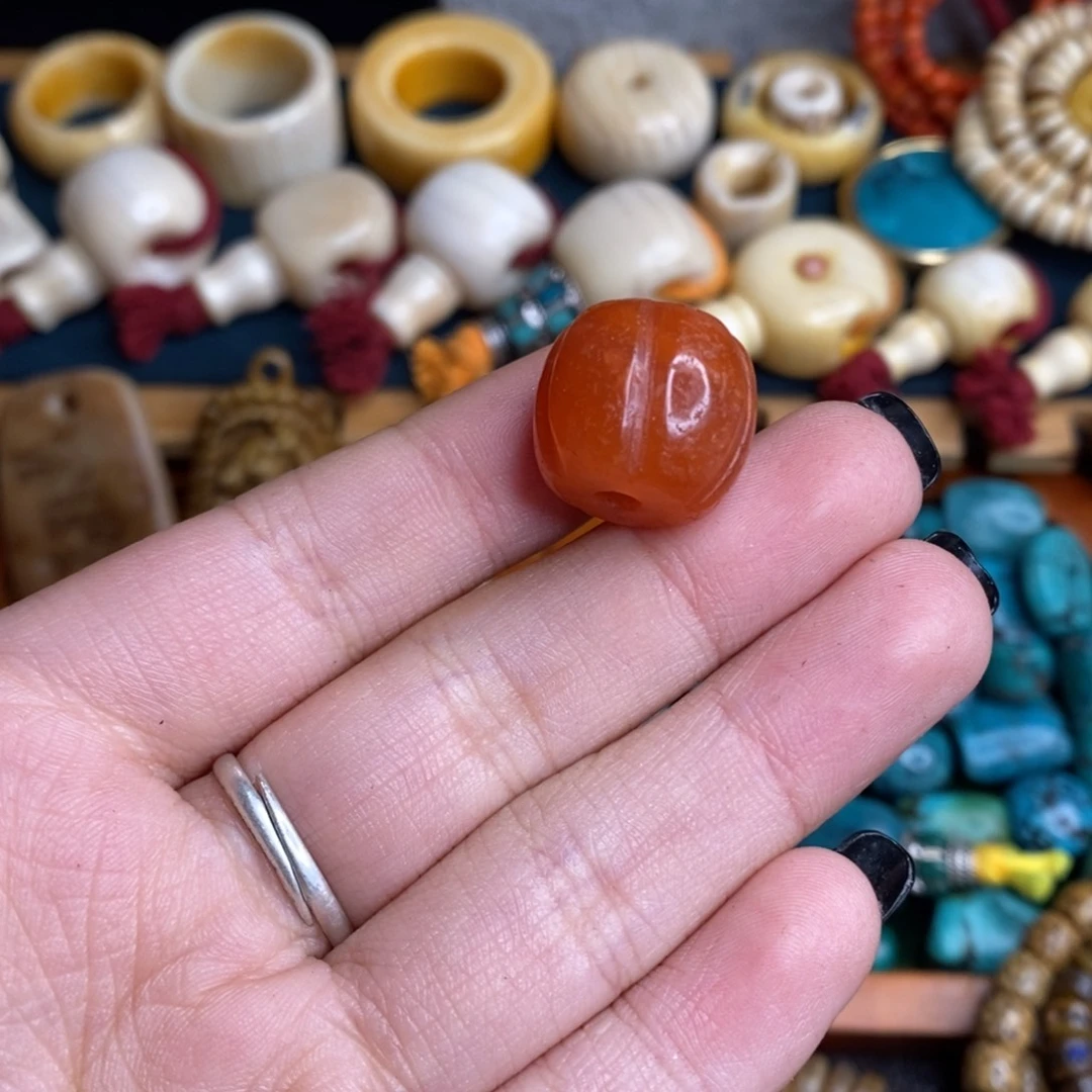 胖***哥铜藏传文玩南南瓜珠