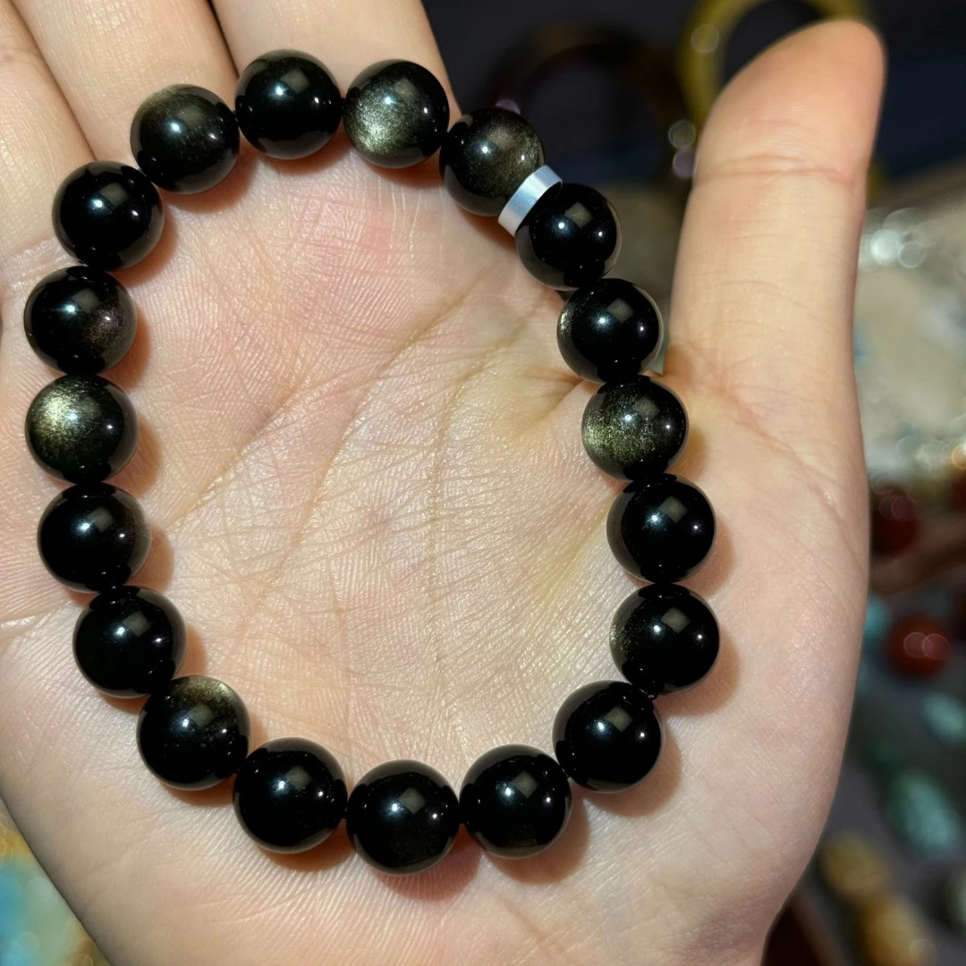 左边婷姐丨黑曜石手串（HY5032101）