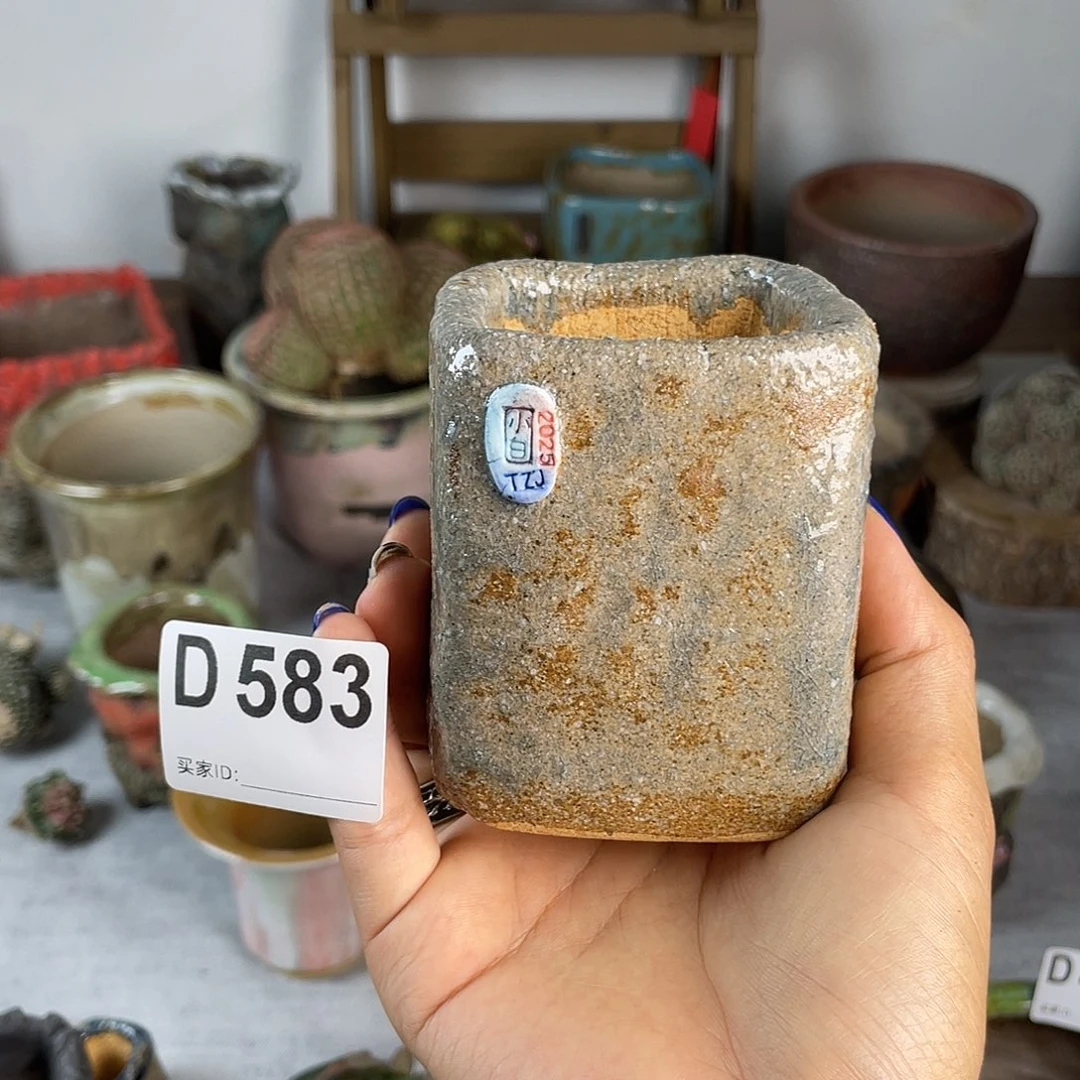 小白孤品 匣钵土高方 内口5左右 艺术 百搭
