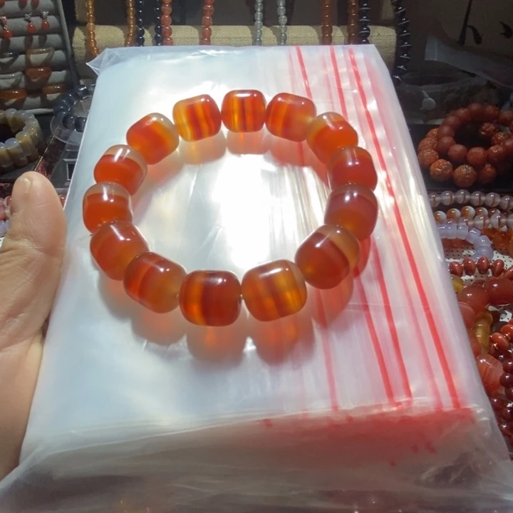 玛瑙/玉髓手串未镶嵌我**州