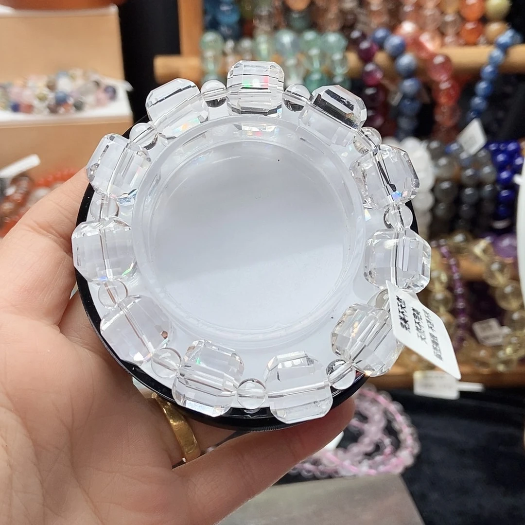 水晶手串未镶嵌香白水方糖13