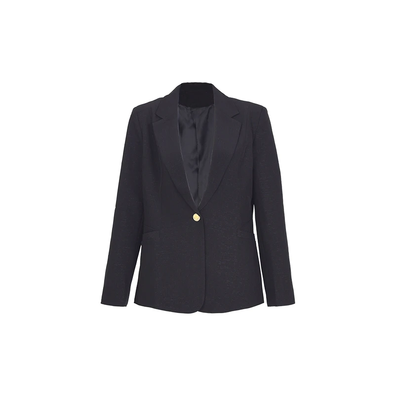 BCVOGA洋气时尚衣服秋季新款气质纯色短款西装外套女小个子休