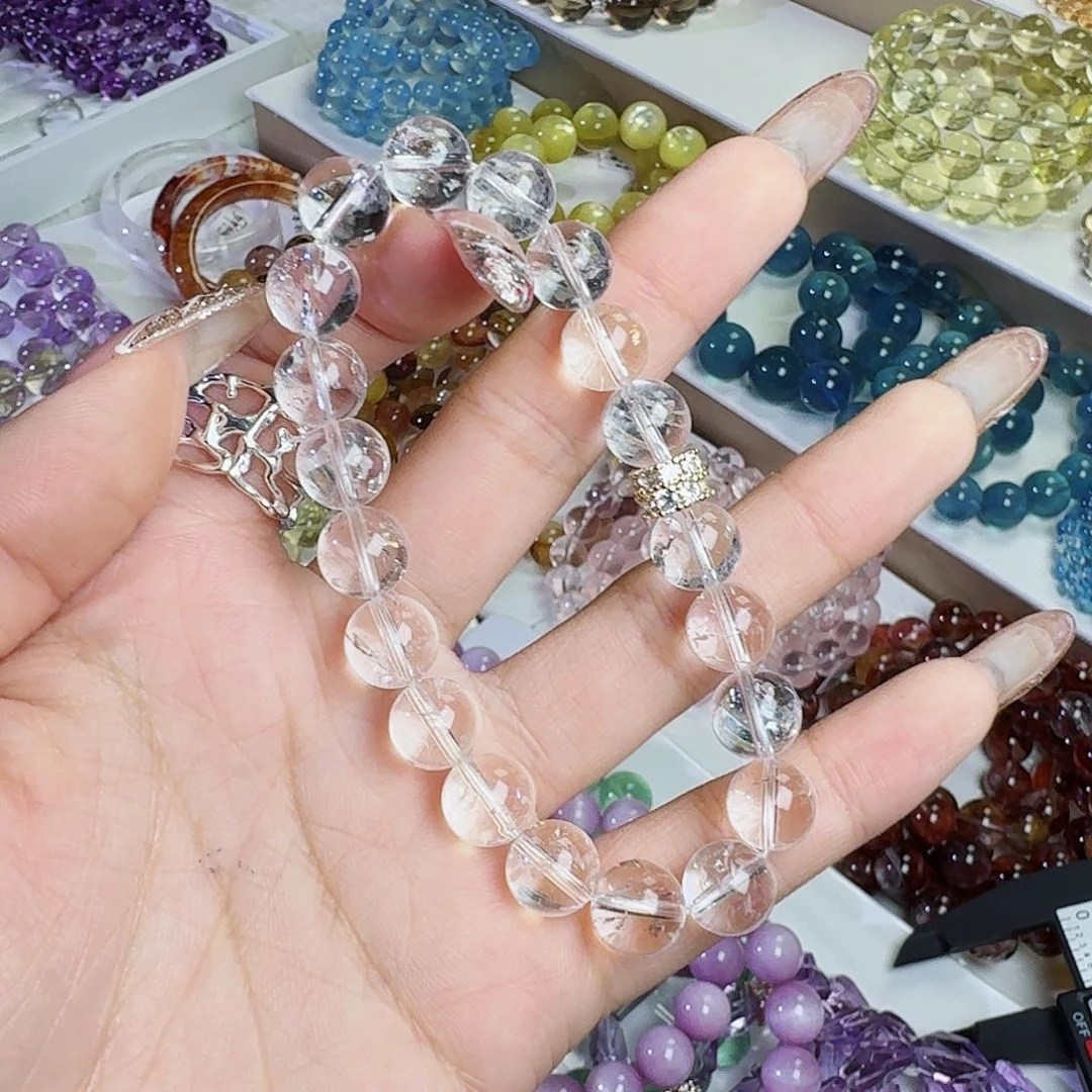 水晶手链未镶嵌丸***?白啊塞9