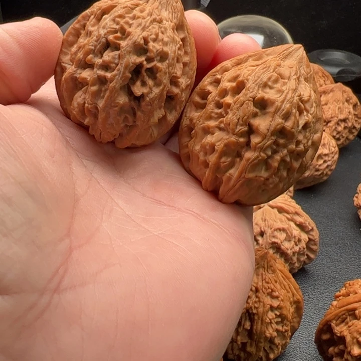 把件文玩核桃39+大沽石